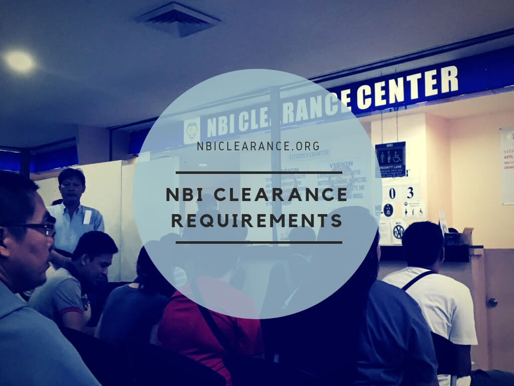 Nbi Clearance Requirements