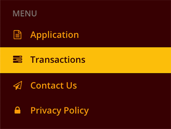 Transactions Page