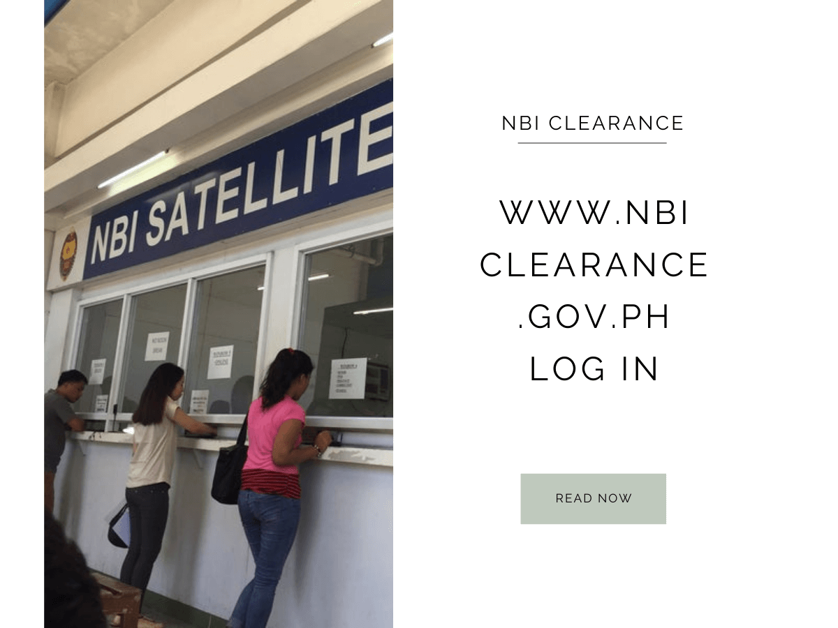 WWW.NBI Clearance.GOV.COM.PH Log In